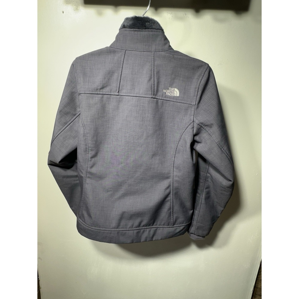 The North Face Fleece Full Zip Jacket Gray Women's Size S - Picture 2 of 4